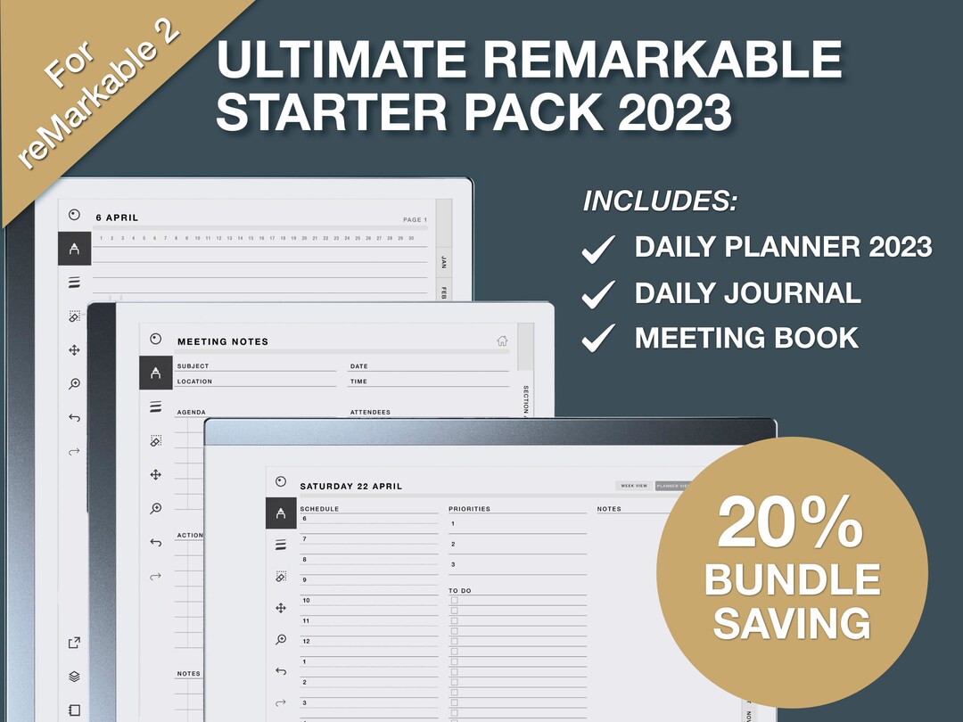 Remarkable 2 Templates Bundle 2023 Ultimate Remarkable 2 Etsy