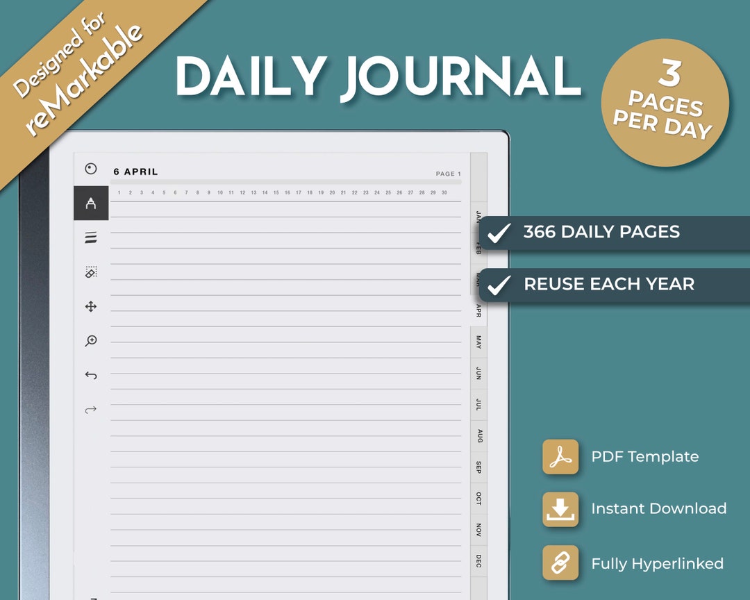 Remarkable 2 Journal Template Remarkable 2 Templates Portrait Etsy Remarkable 2 Journal Template Remarkable 2 Templates Portrait Etsy