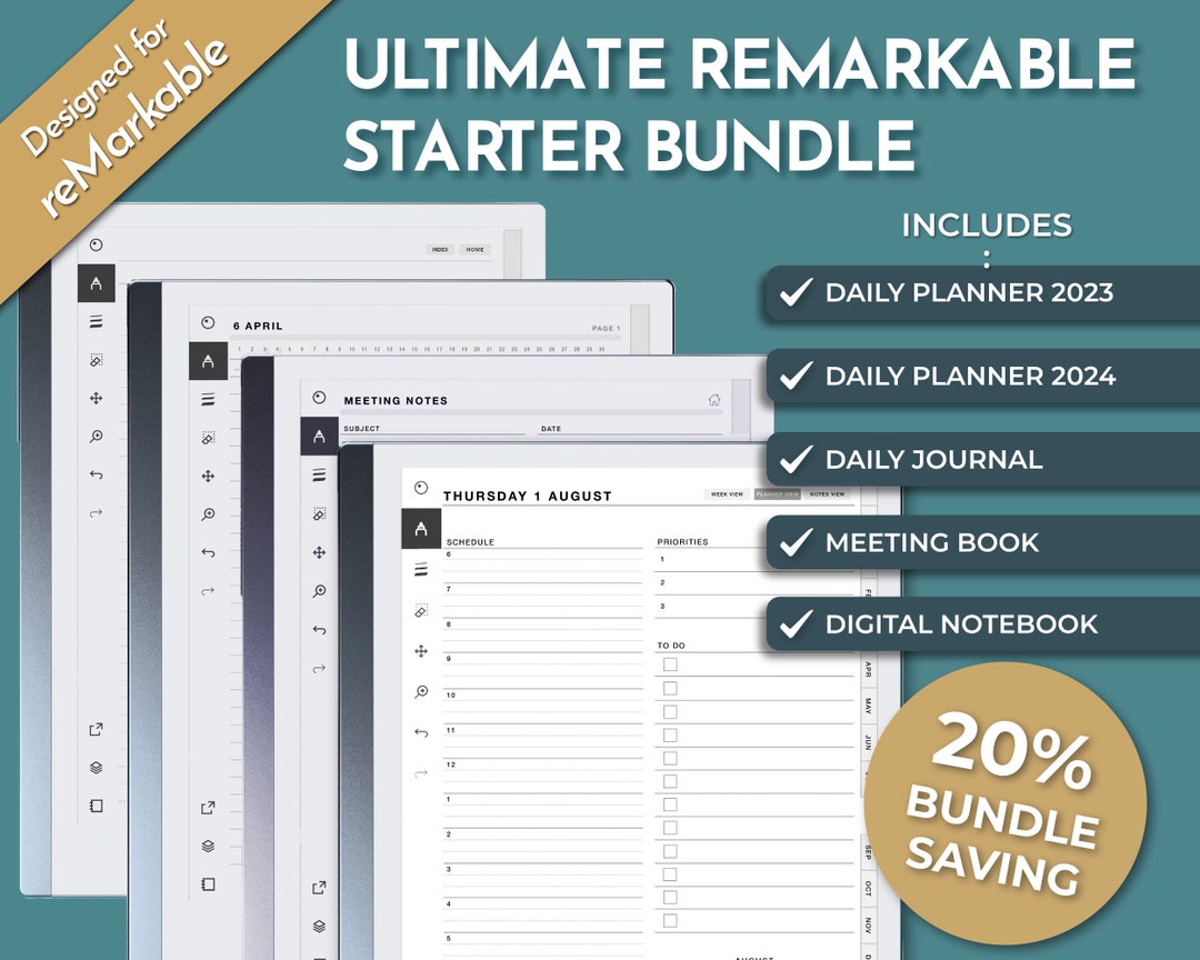 Remarkable 2 Templates 2024 Bundle Ultimate Remarkable 2 Starter Pack