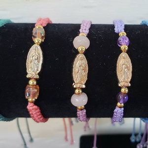 Virgen de Guadalupe Bracelet, Virgen Mary Bracelet, Our Lady of Guadalupe, protection bracelet, Pulsera de Guadalupe, mexican bracelet