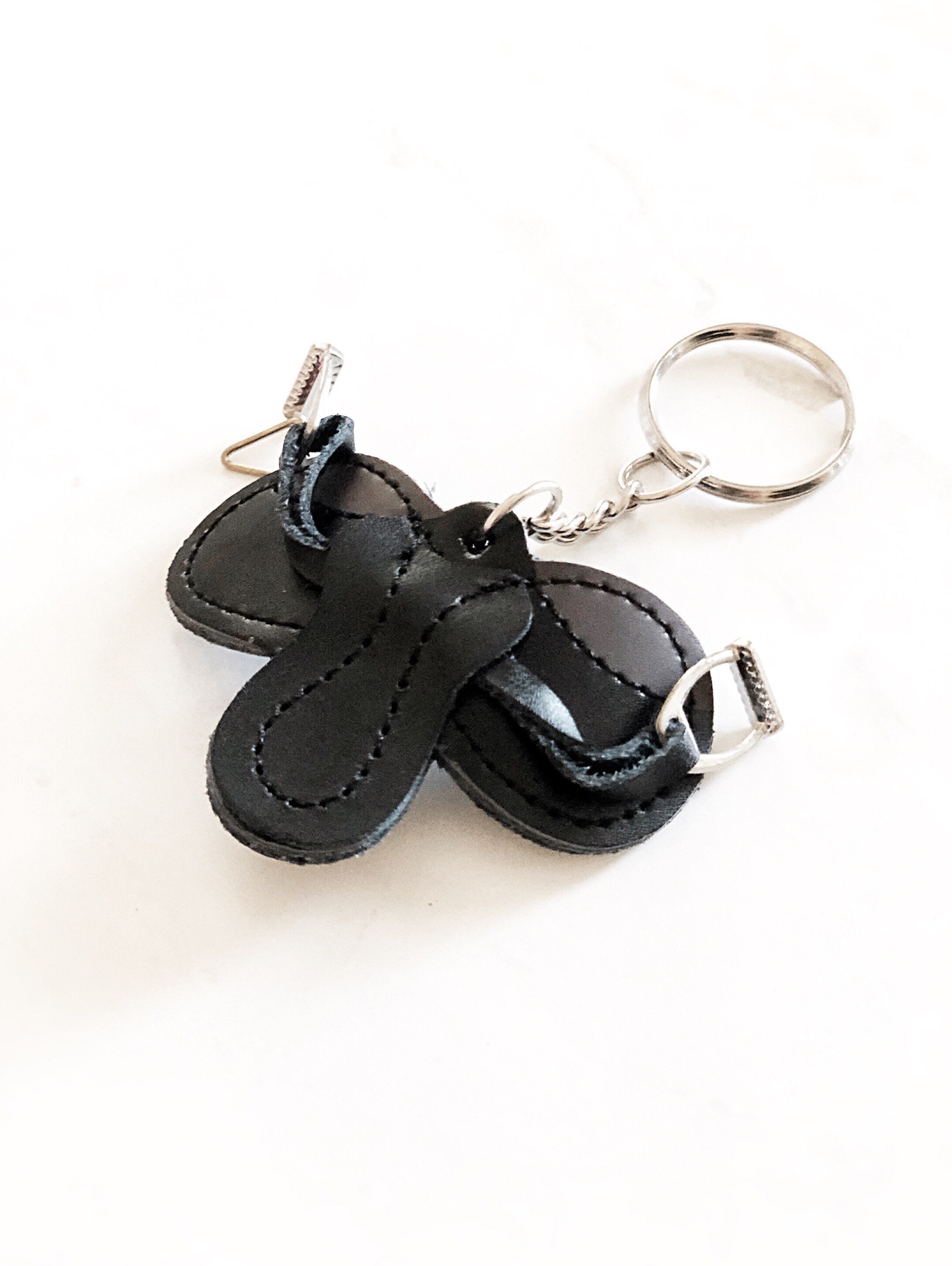 Leatherette Saddle Keychain for the Ultimate Equestrian Etsy