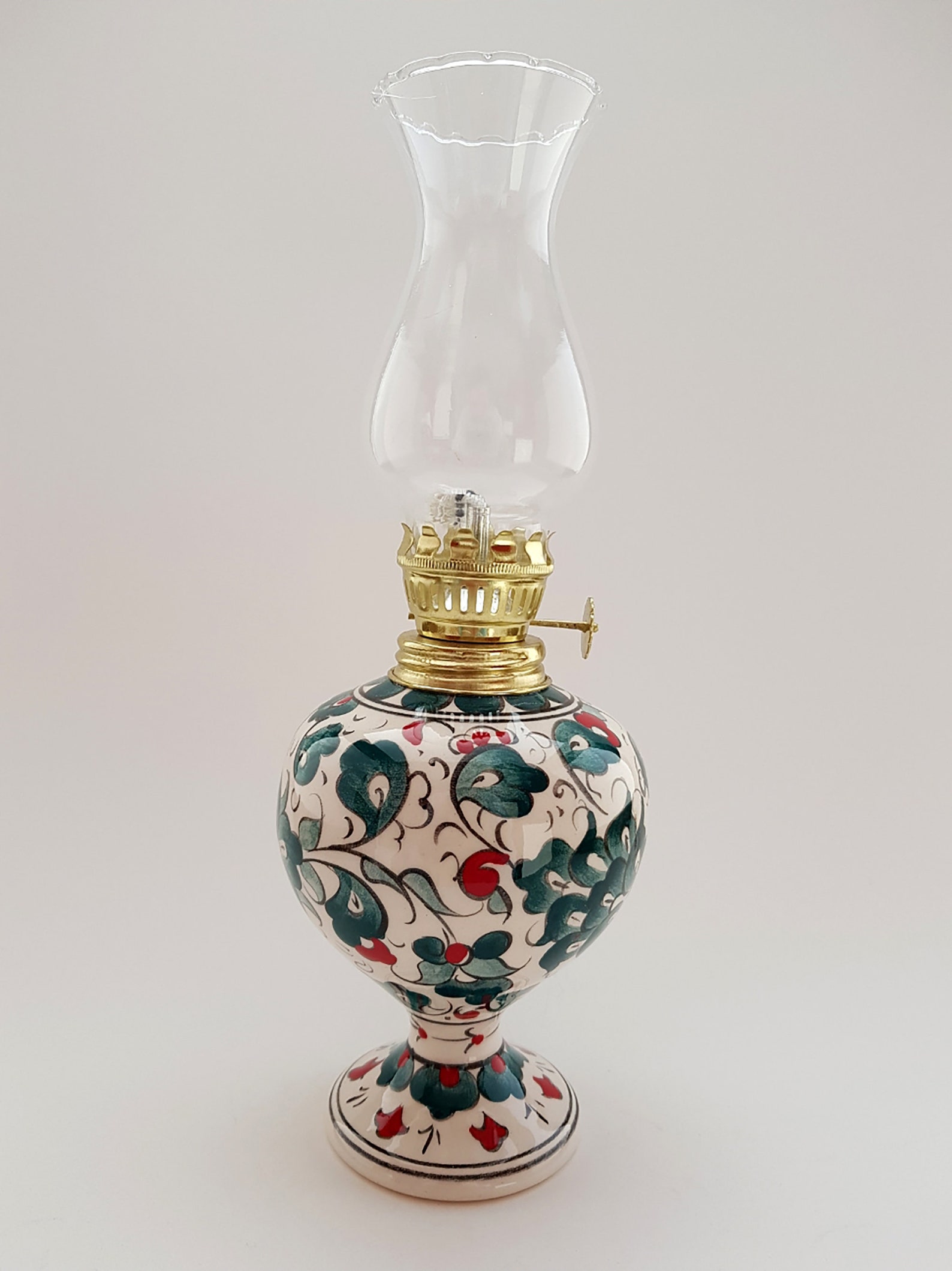 Handmade Ceramic Oil Lamp | Etsy