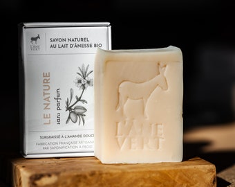 Savon Nature au lait d'ânesse bio