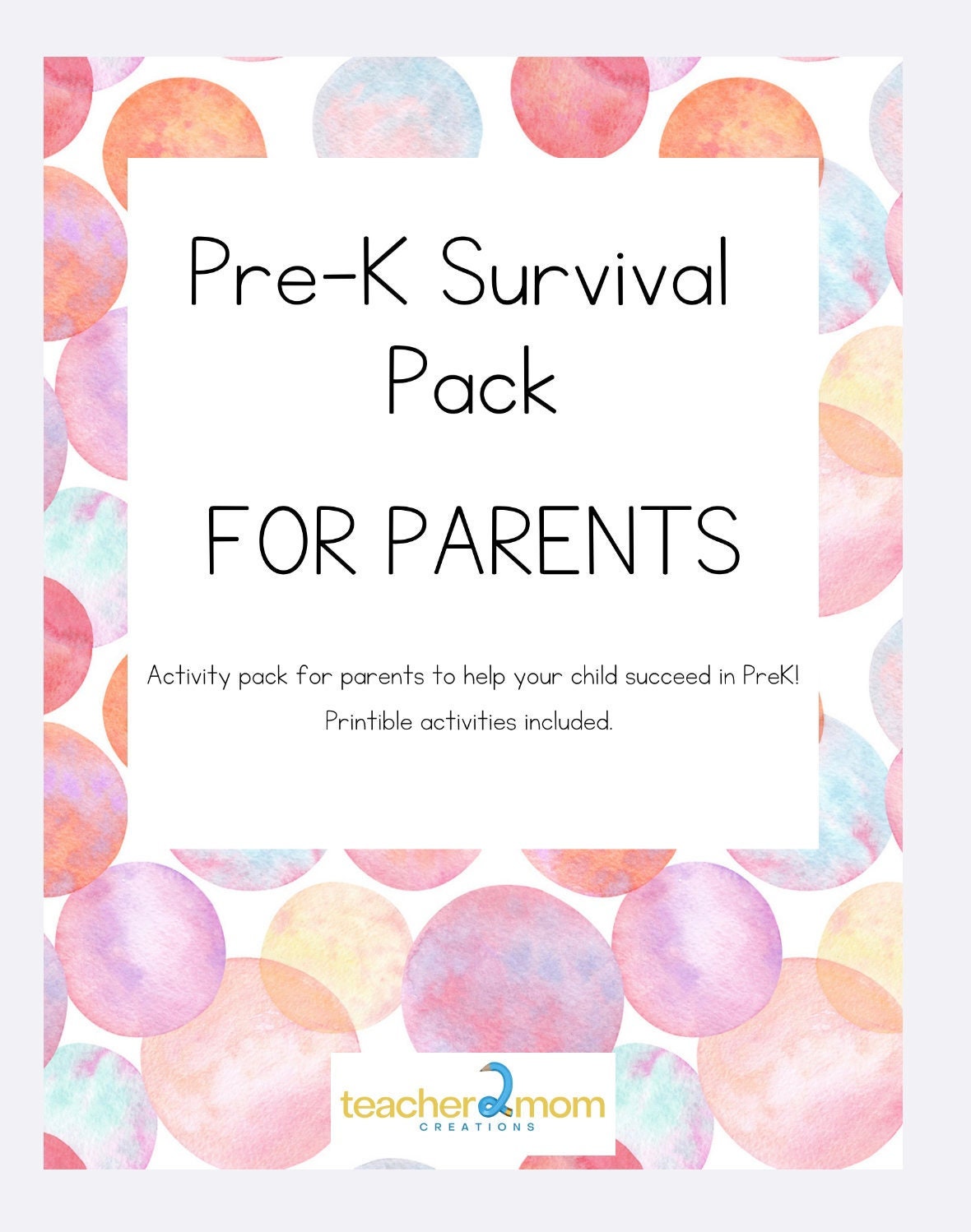 Prek Pack - Etsy Canada