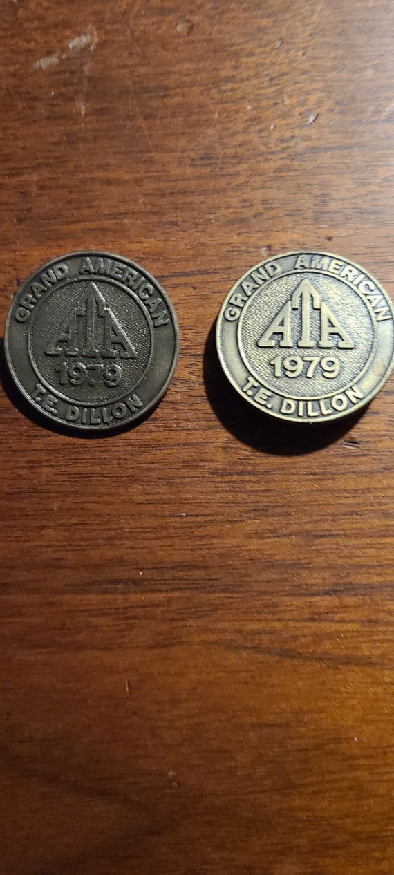 GRAND American ATA 1979 pins Gem