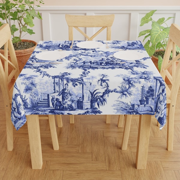 Chinoiserie Tablecloth Etsy