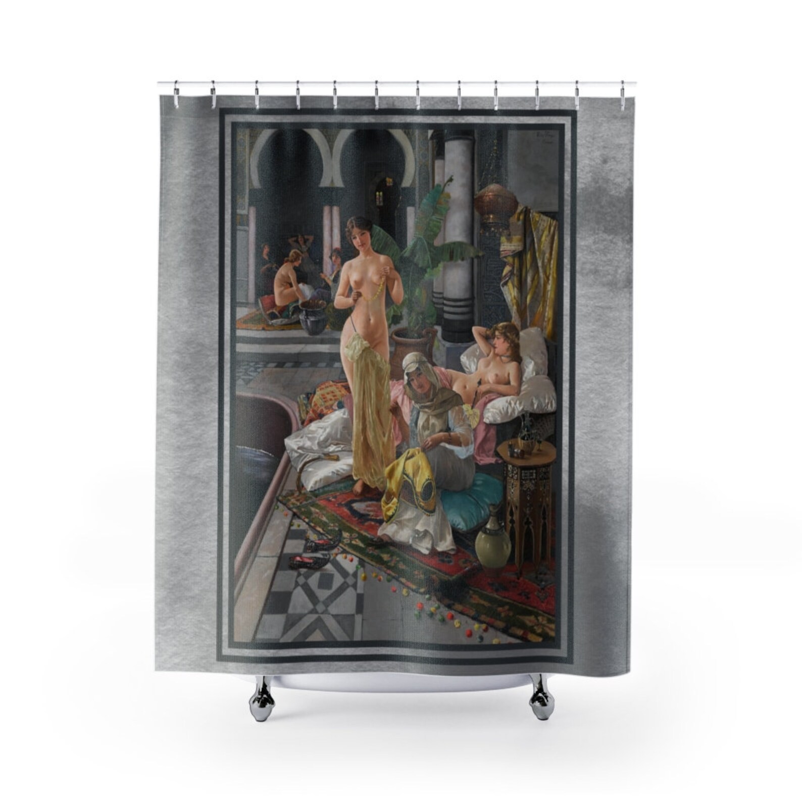 Fine Art Bath Curtain Renaissance Bath Curtain 1800s Art Etsy