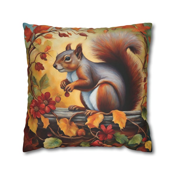 Squirrel Pillow - Etsy