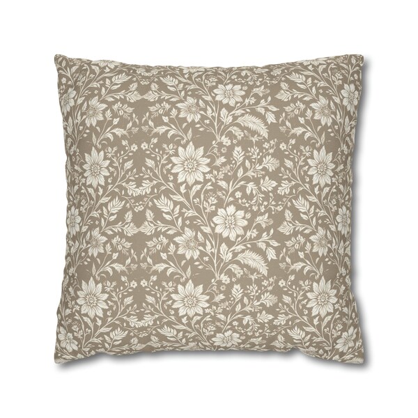 Brown - Set of 2 Bagh Block Print Cotton Pillow Covers 10