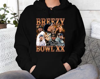 Breezy Bowl Hoodie, Chris Brown Tour Breezy Bowl XX Sweatshirt, Chris Brown Concert Hoodie, Chris Brown Album Shirt, Chris Brown Hoodie