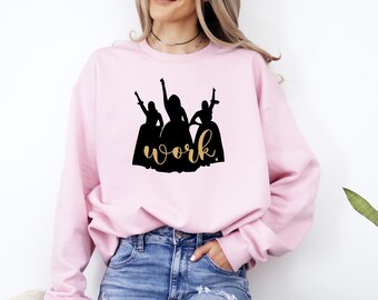 The Schuyler Sisters Work Sweatshirt, Hamilton Hoodie, Hamilton Musical Sweatshirt, Alexander Hamilton Shirt, American Musical Sweatshirt