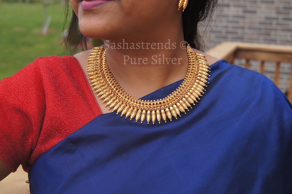 Pure silver deals temple jewellery
