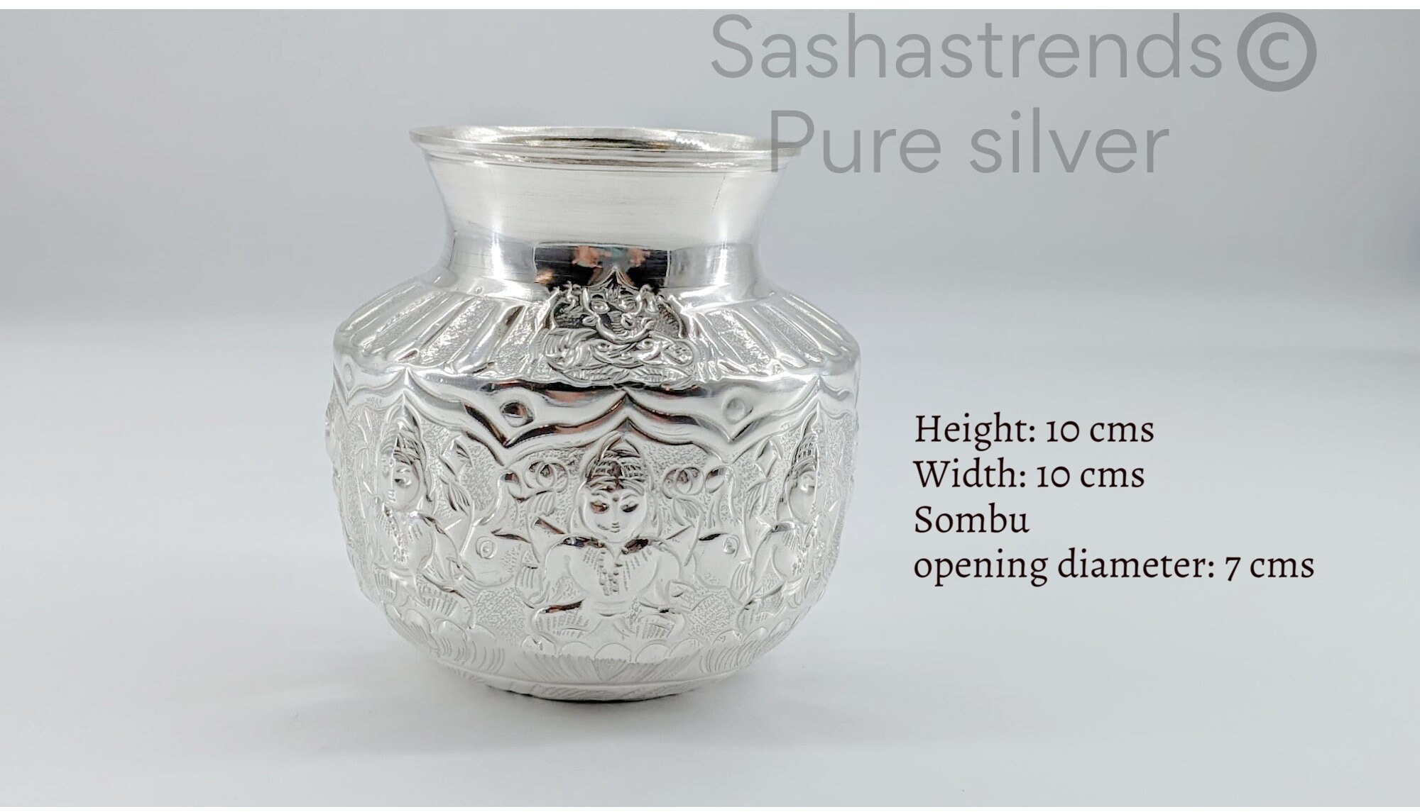Silver kalasam price in best sale grt