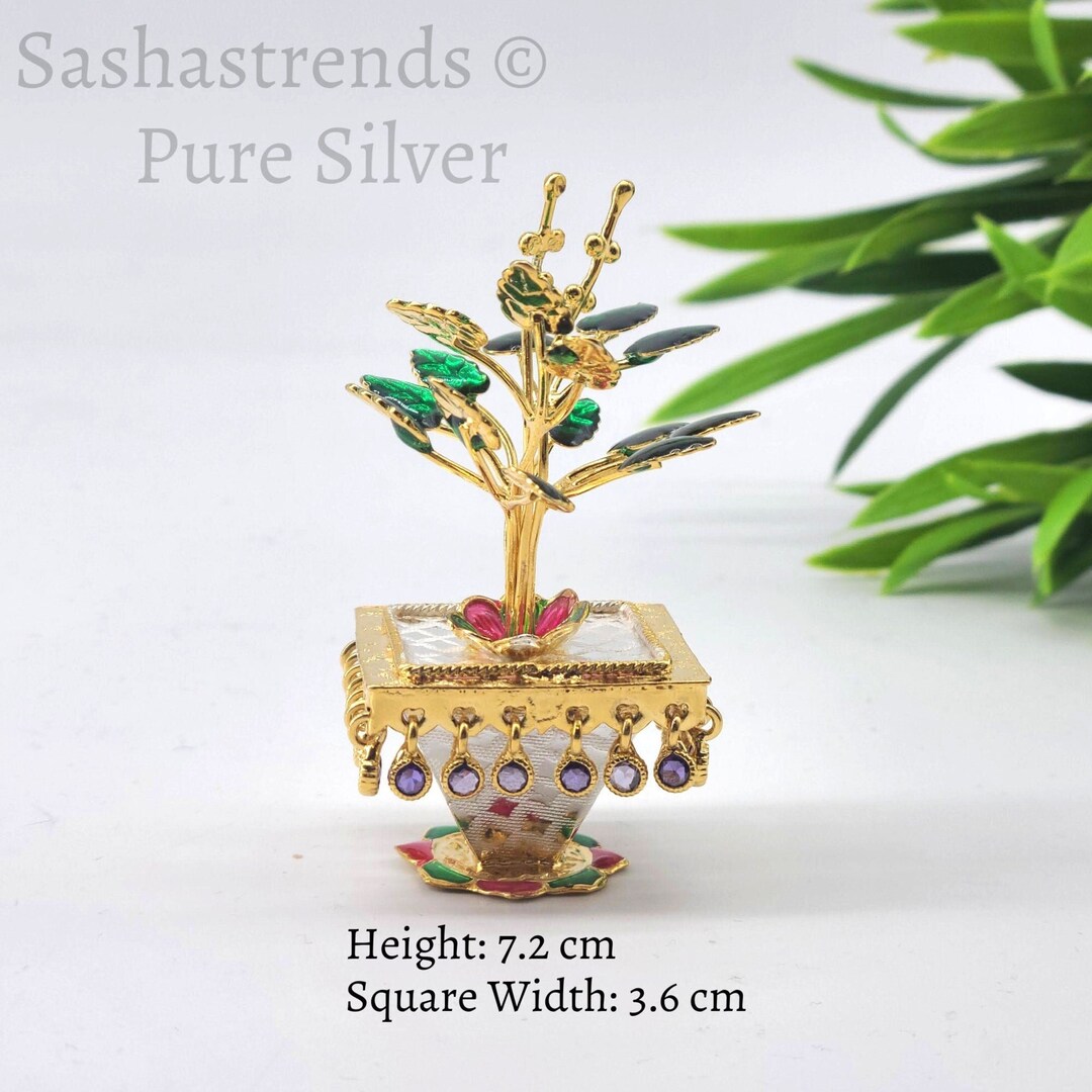 Silver tulsi deals plant price grt