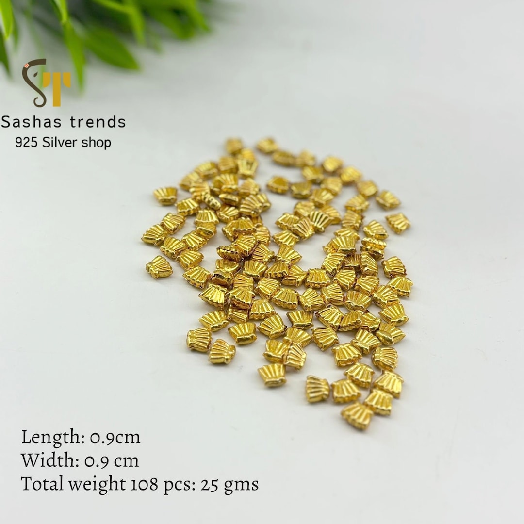 Pure Silver 108 Lotus Flowers/silver Flowers/pooja Flowers/namavali