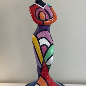 Sculpture by the artist Goddess. Handmade with certificate