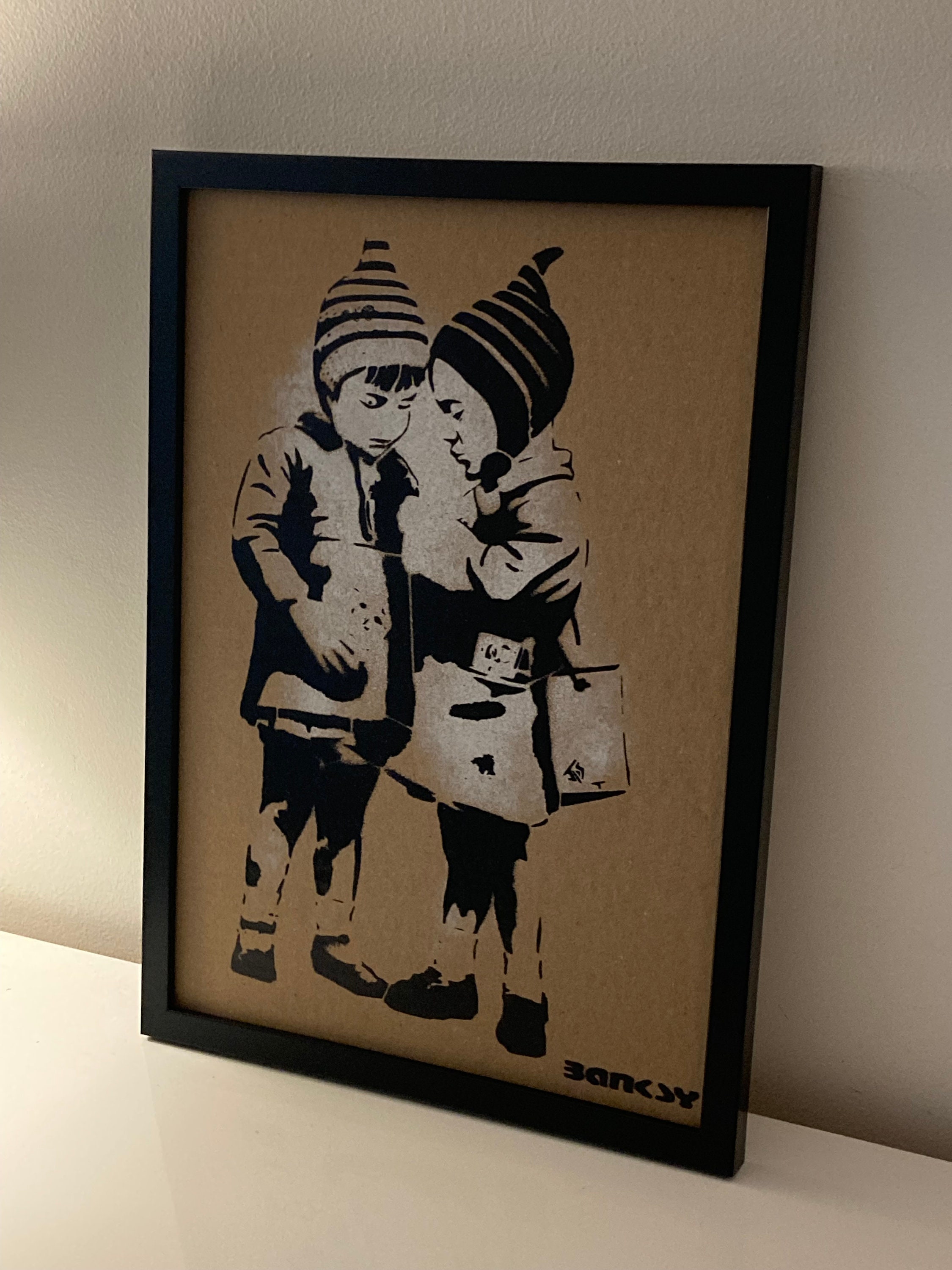 Œuvre D'art Limitée D'après Banksy – Édition Numérotée à 50 Exemplaires – Pièce Collector
