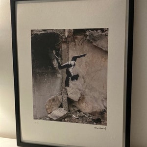 BANKSY: Ukraine lithograph framed in 50 copies