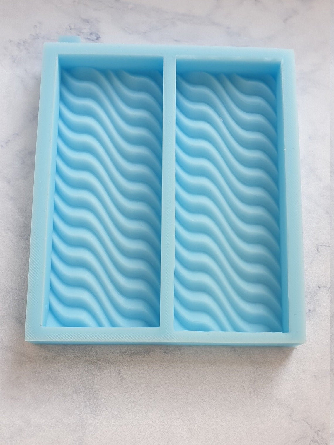 Ripple Wax Melt Snap Bar Silicone Mould/Mold. Choose from a Etsy