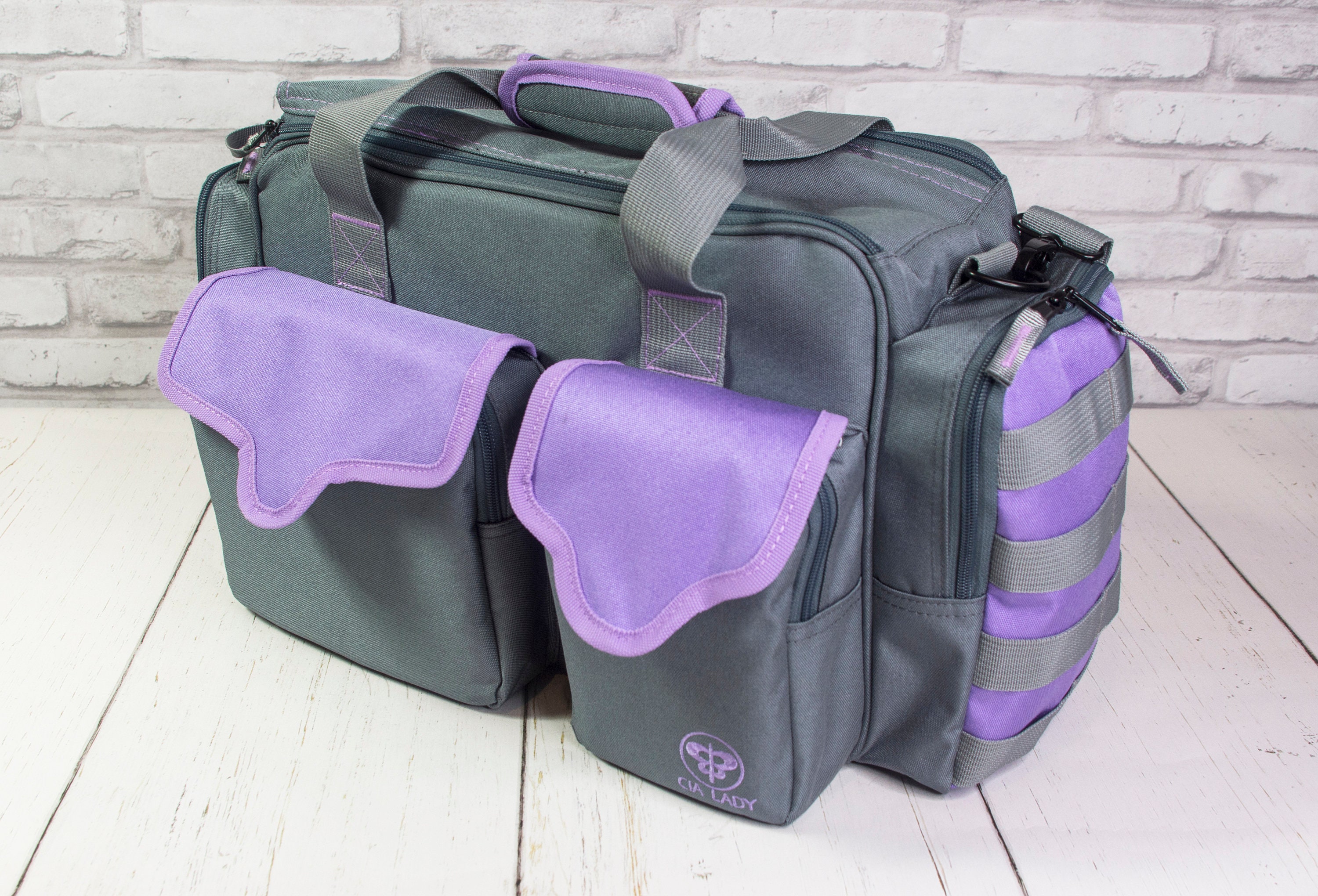 Padded Womens Range Bag in Regal Purple Etsy