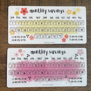 Monthly Savings Challenge