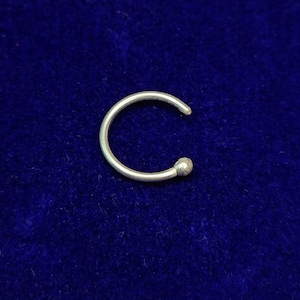 925er Silber Nasenring Sterlingsilber Nasenpiercing Knorpel Nasenstecker Ohrring Ohrpiercing solid silver Nose Ring