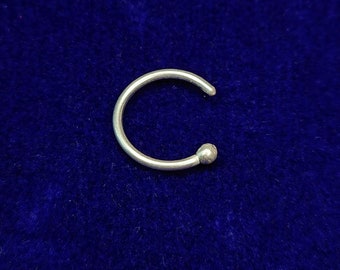 925 silver nose ring sterling silver nose piercing cartilage nose stud earring ear piercing solid silver nose ring