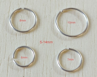 925 silver nose ring sterling silver nose piercing cartilage nose stud earring ear piercing solid silver