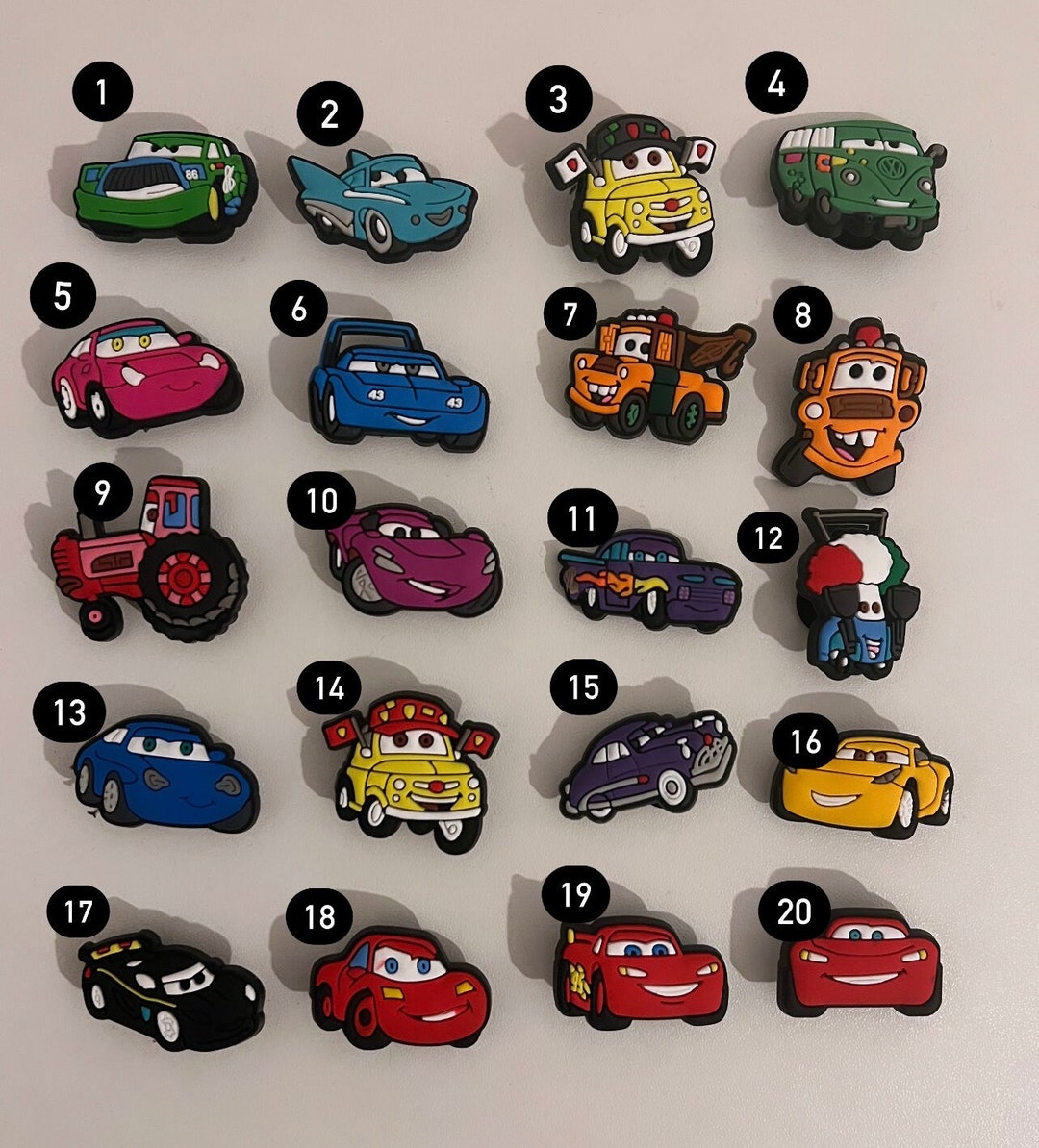Cars Jibbitz Croc Jibbitz Jibbitz Croc Charms Jibbitz Etsy UK