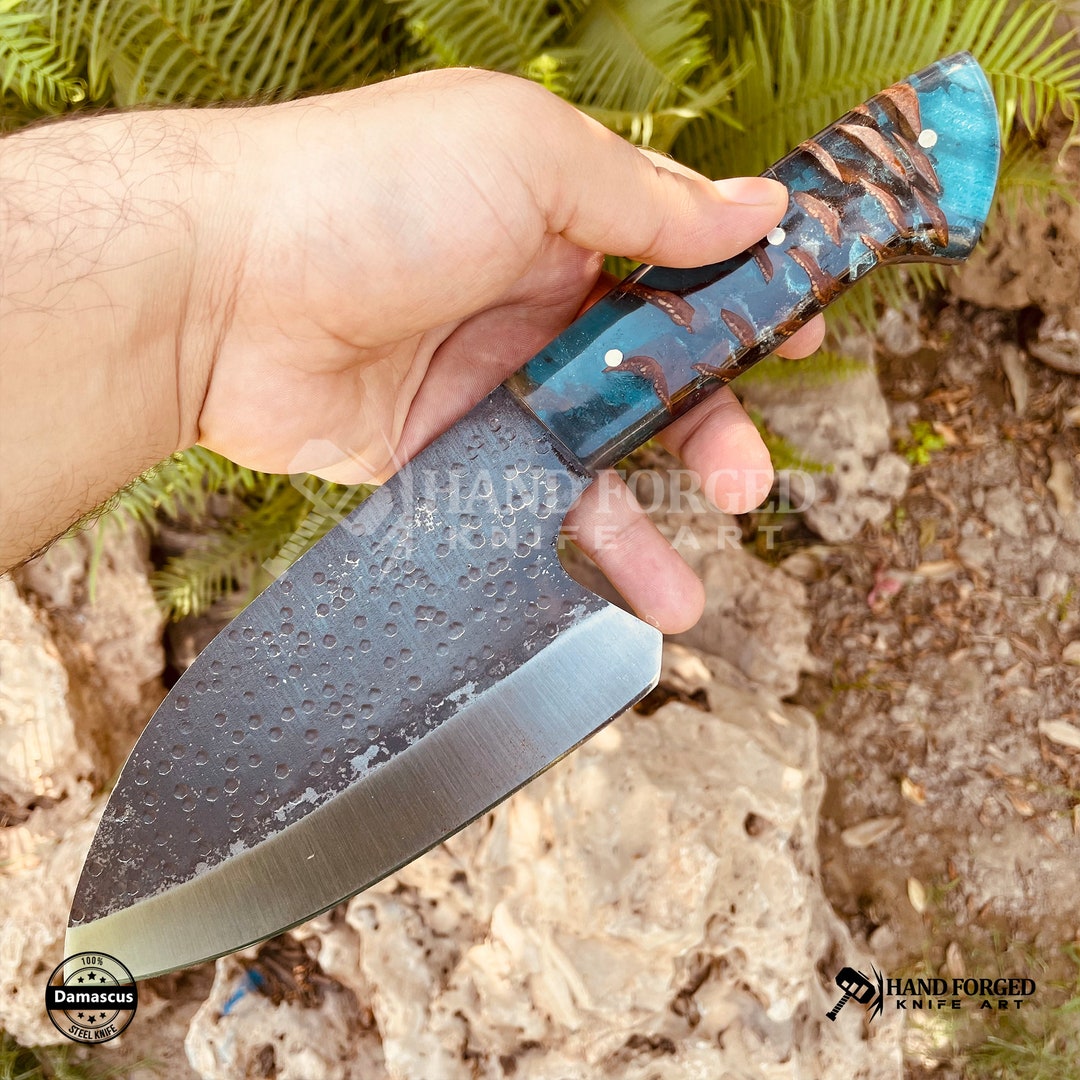 Serbian Butcher Cleaver Knife Hand Chef Knife Chefs Etsy