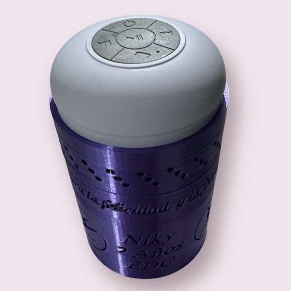 100% personalized desk piggy bank wiht Bluetooth speaker.