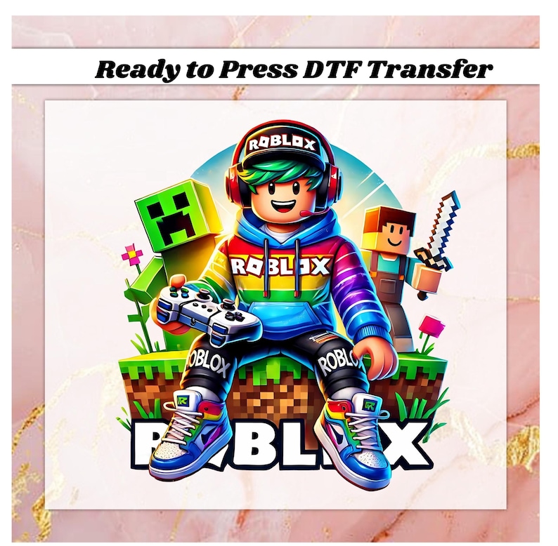 Funny Superhero Gamer DTF Transfer: Ready to Press Heat Transfer - Etsy