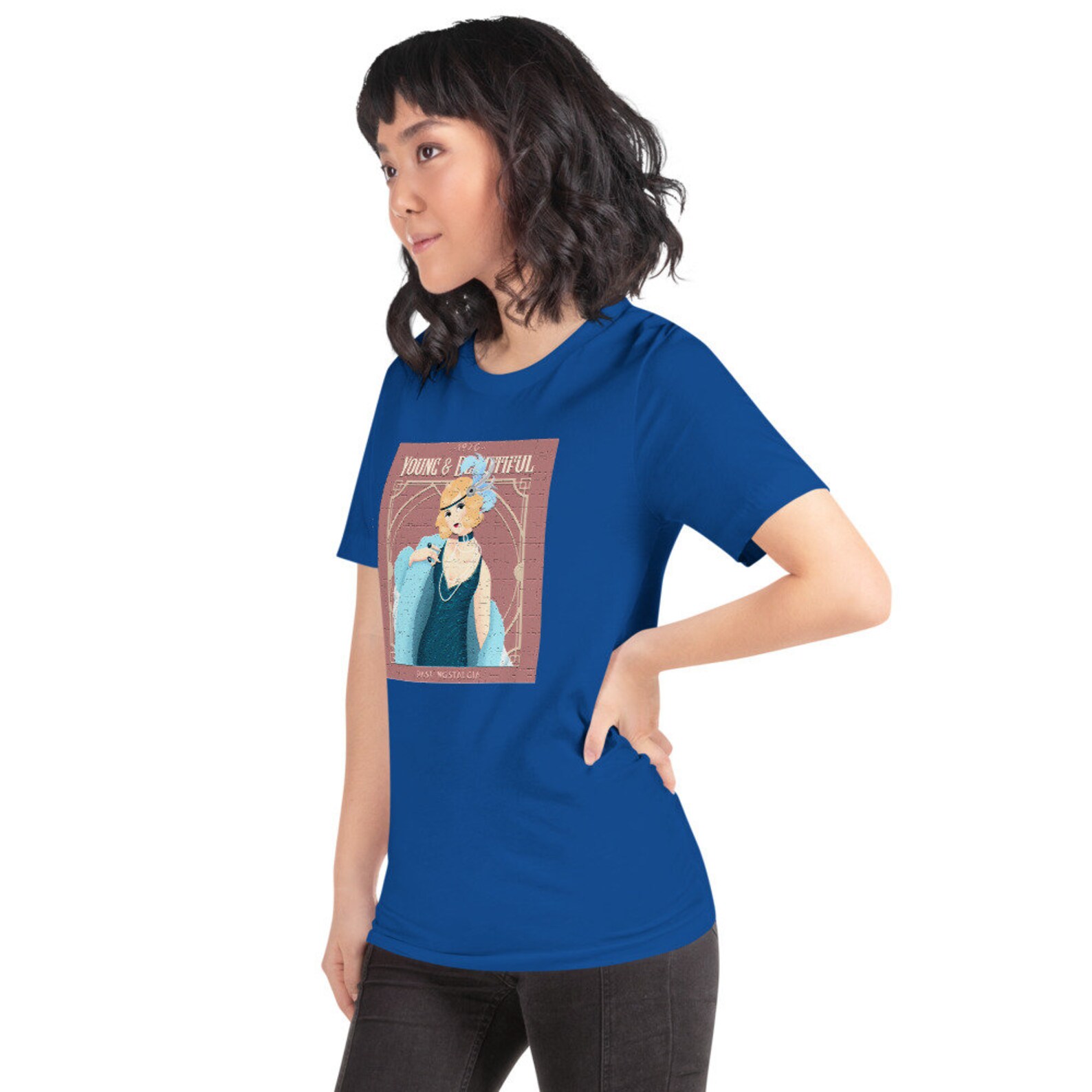 short shirt with flapper