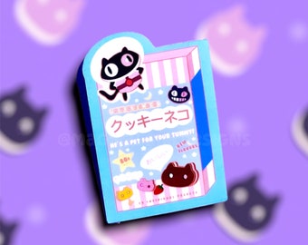 Cookie Cat Inspired Sticker