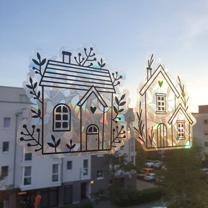AceList Discokugel Sonnenfänger 90 Cm – Handgefertigte Fensterdeko Aus Bambus & 12 Acryl-Spiegelkugeln