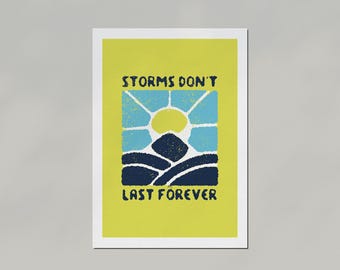 TORMENTAS / Impresión DIN A3 / Papel reciclado 350 g/m2 / Pelf Metersen