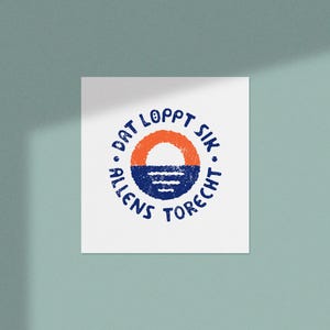 LÖPPT / Stampa 30x30 / Pelf Metersen / Carta riciclata 350g