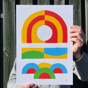 Sommer / Print DIN A3 / 350g/m2 Recyclingpapier / Pelf Metersen