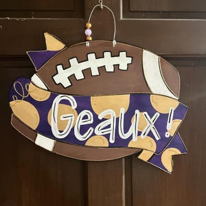 Football door hanger