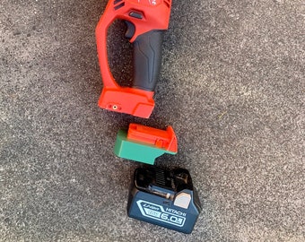 Hitachi / Hikoki 18v Battery adaptor to Milwaukee tools