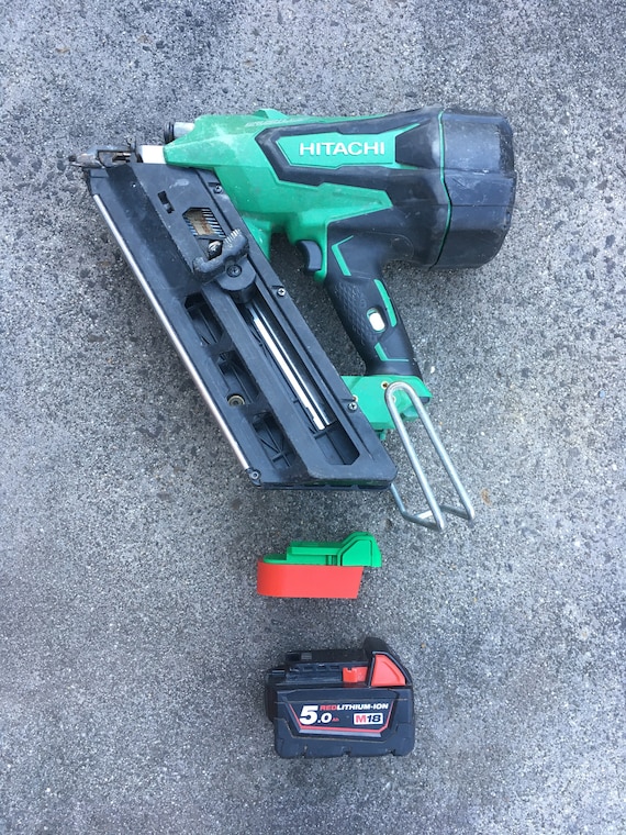 Hitachi nail gun online battery