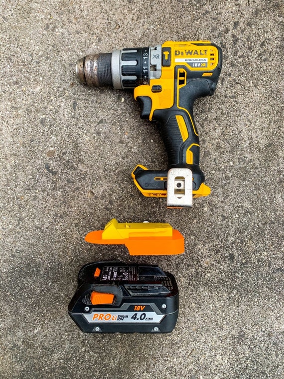 Dewalt 18v battery adaptor hotsell