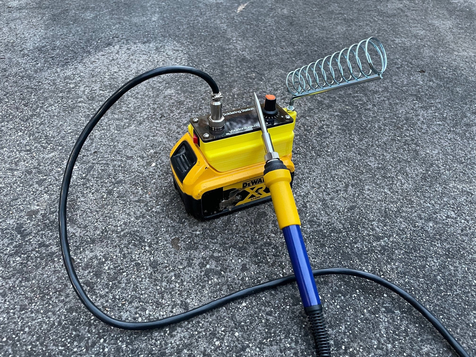 Hito Montón de La cabra Billy Estación de soldadura inalámbrica Dewalt 18v / 20v hecha a - Etsy España Hito Montón de La cabra Billy Estación de soldadura inalámbrica Dewalt 18v / 20v hecha a - Etsy España