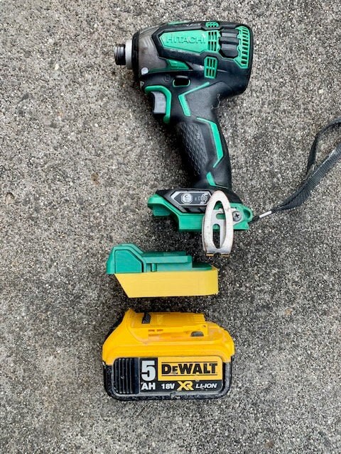 Dewalt 18-20V battery - Bosch Professonal 18V Tool adapter ( Jadapters