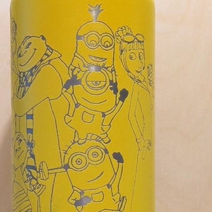 Minions Kids Water Bottle  Welcome to Bellajay Designs!!!