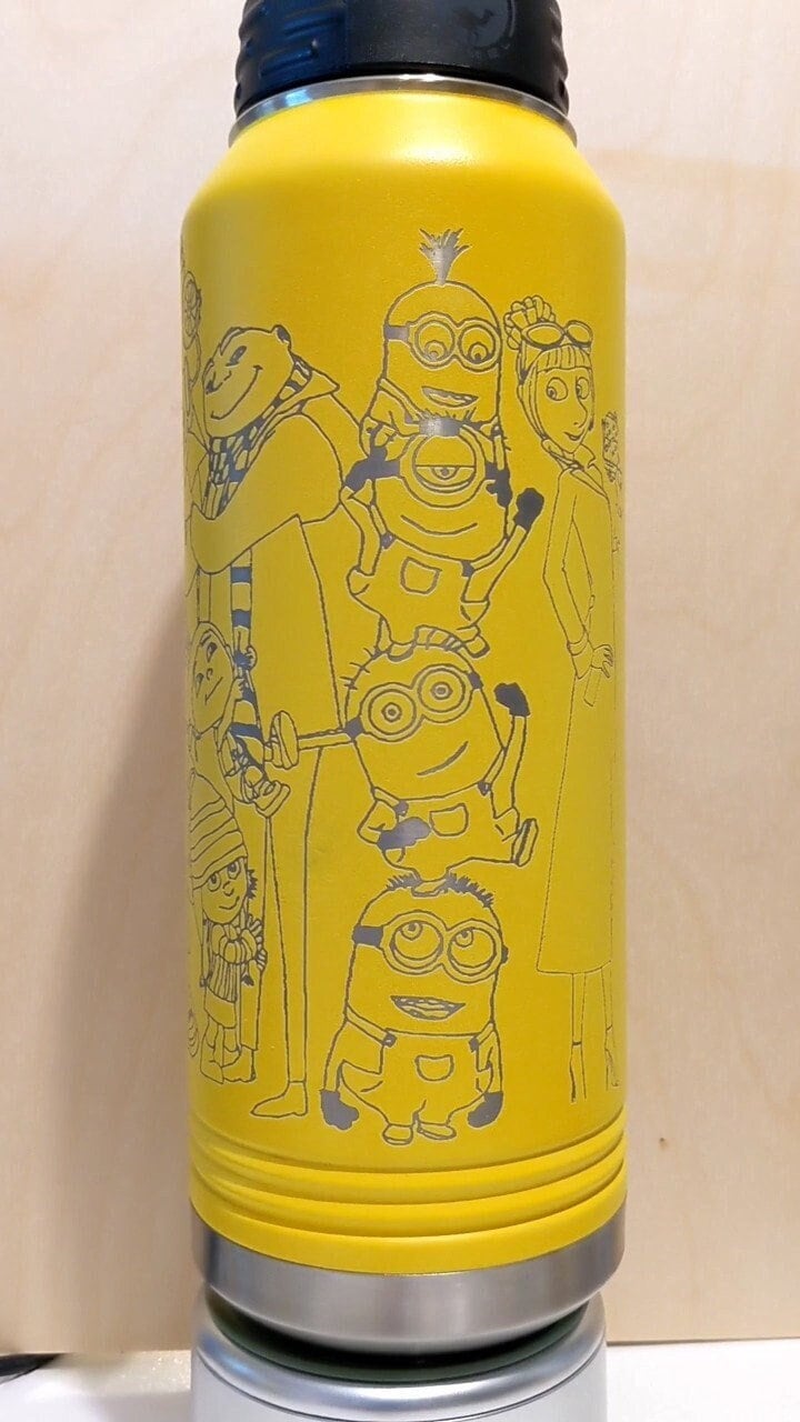 Despicable Me, Minions Water Bottle or Tumbler , Personalized , FREE  SHIPPING 