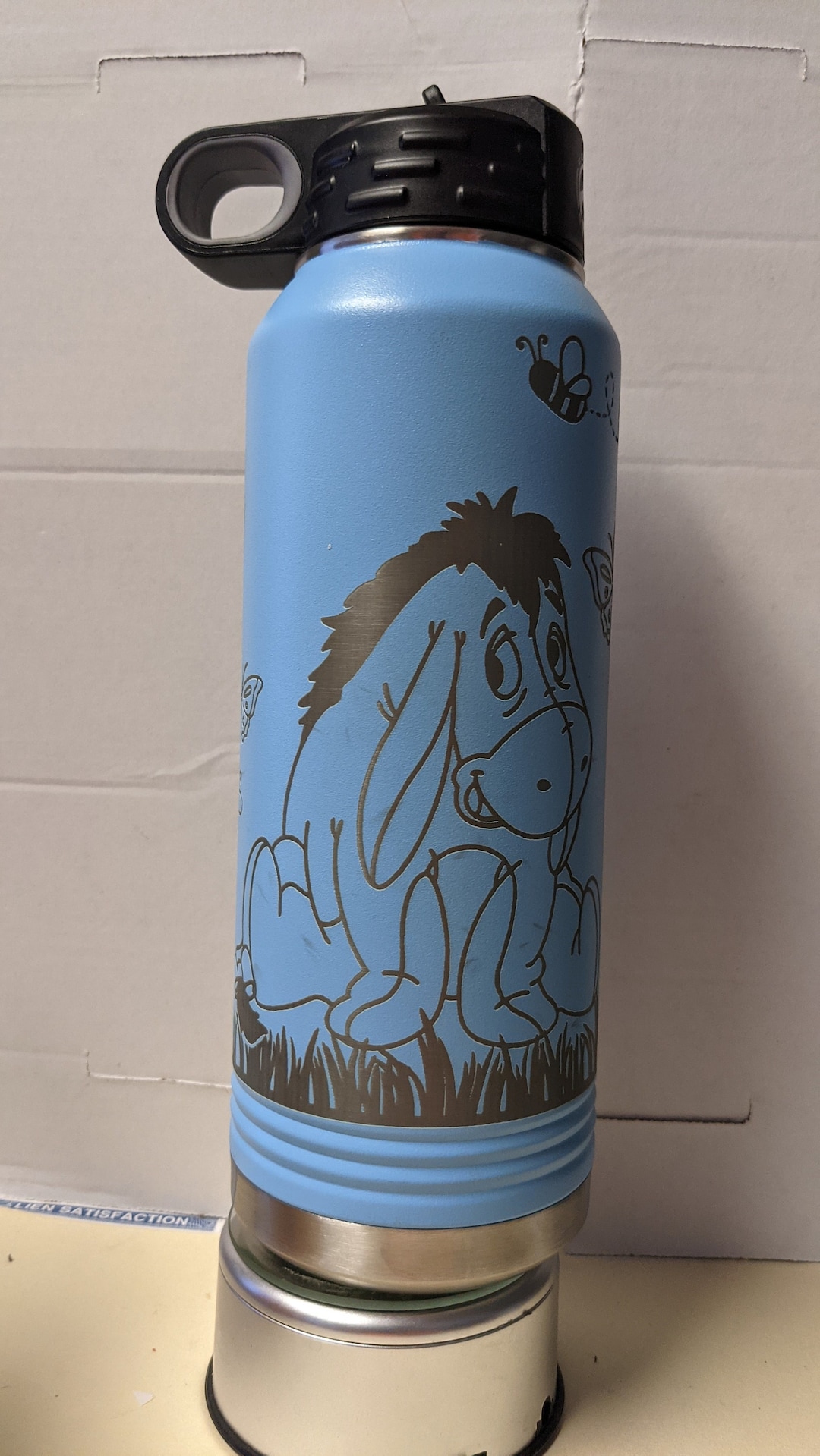 Winnie the Pooh, Eeyore Water Bottle or Tumbler , Personalized , FREE