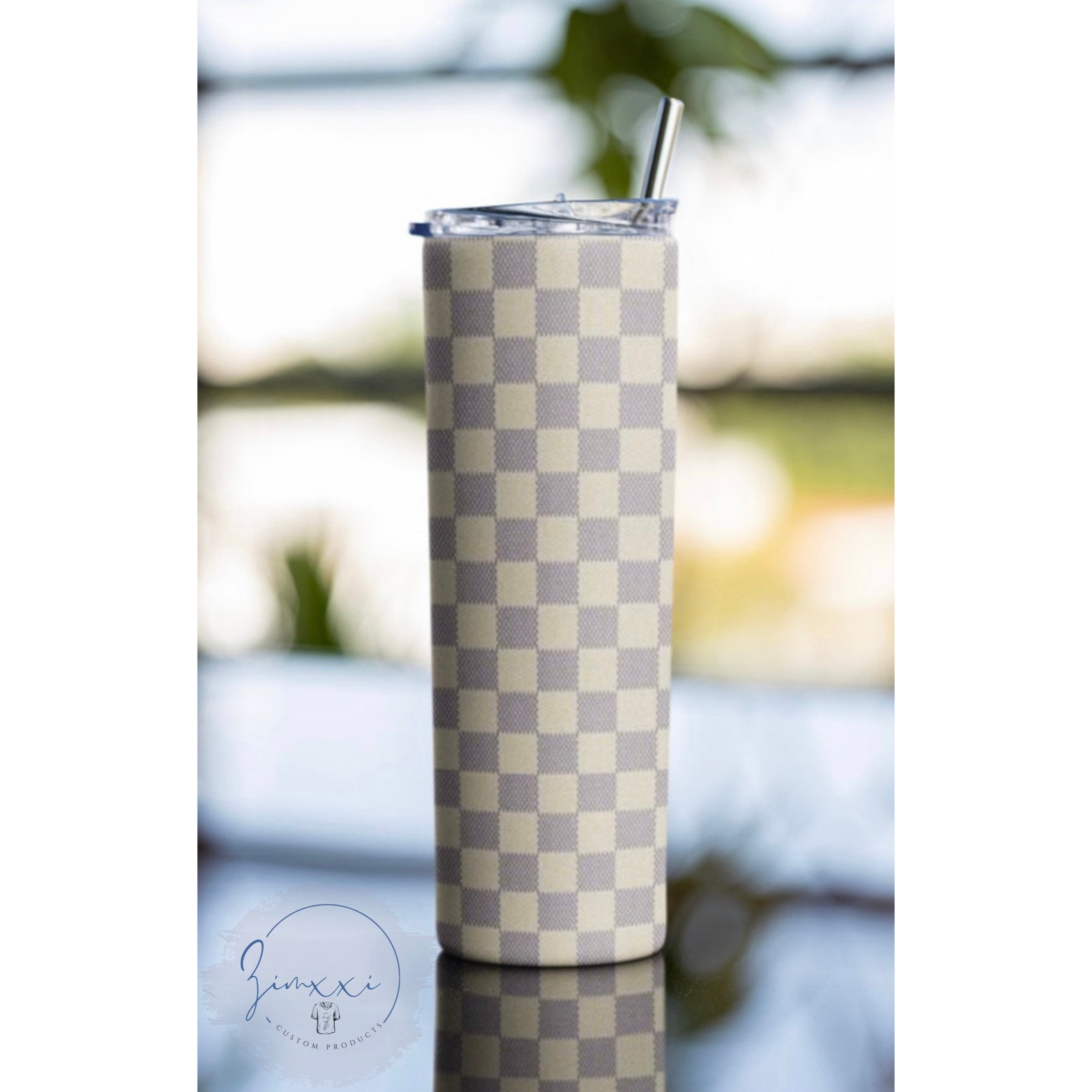 LV Three D Holographic Skinny Tumbler Wrap - $7.00 : VS Rhinestone