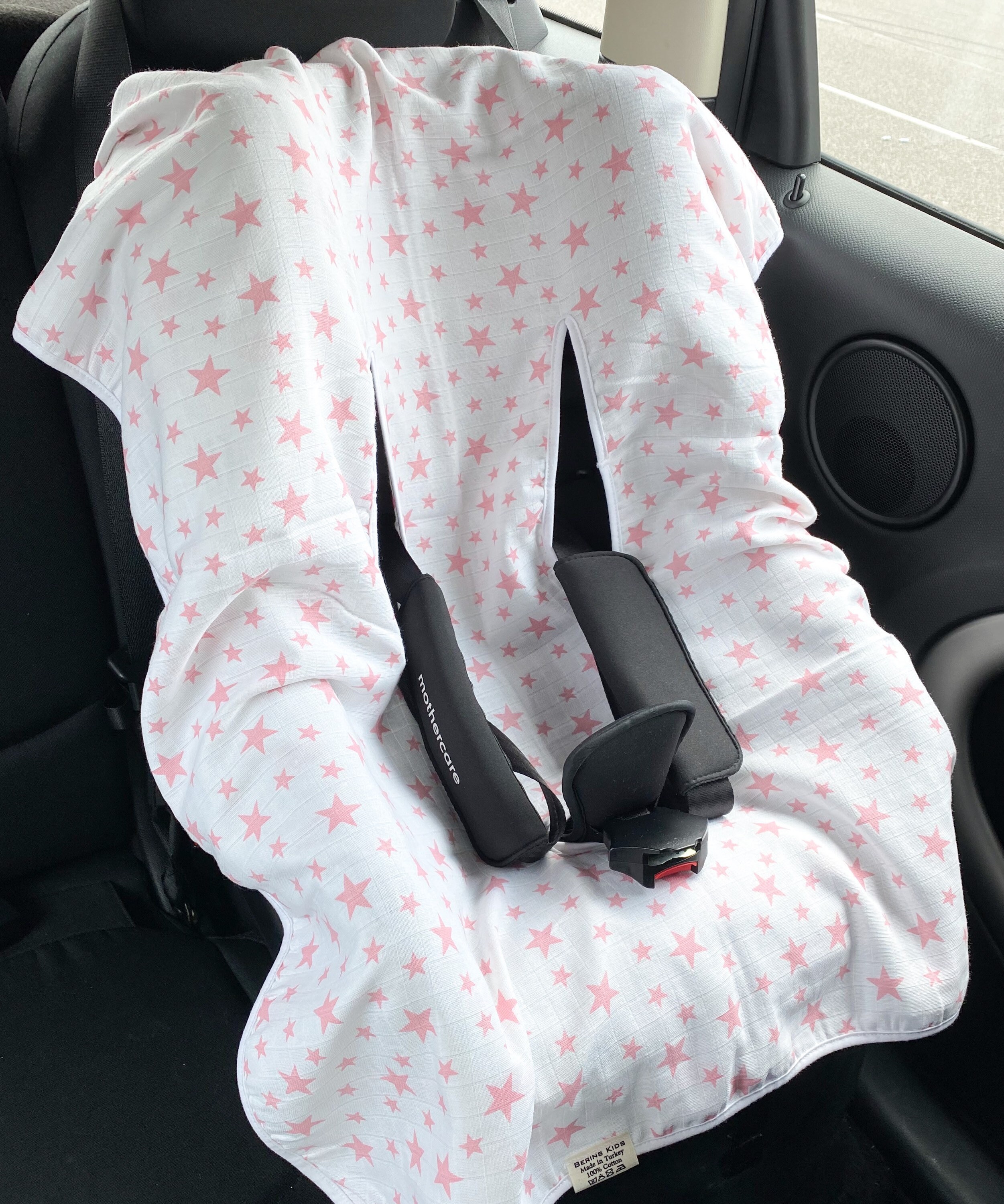 Baby Car Seat Protector Liner Muslin Cover Insert Baby