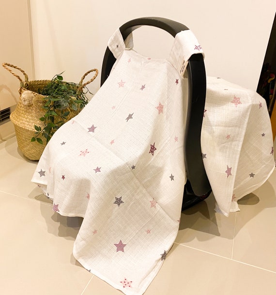 Muslin carseat cover hotsell